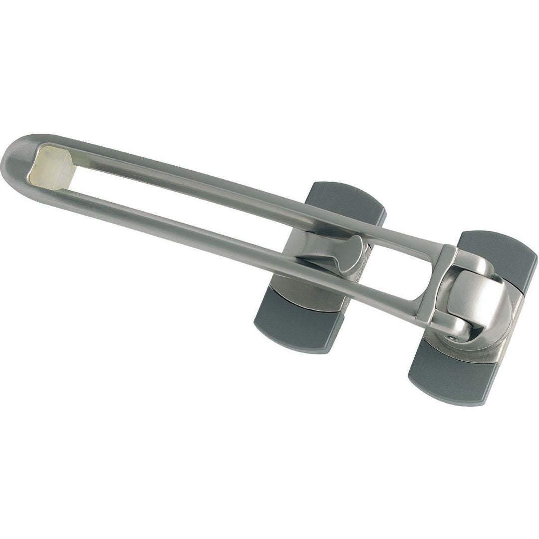 Socona M4 Sicherheitsbügel für die Haustür, mit Nickel beschichtet Fini.Nickelé satiné, Fini.Nickelé