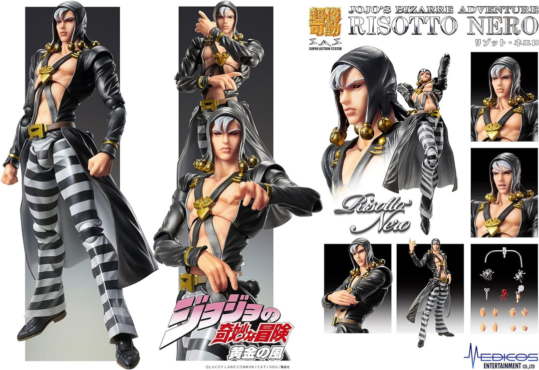 Medicos - JoJo's Bizarre Adventure Pt 5 Chozokado Risotto Nero Action Figure