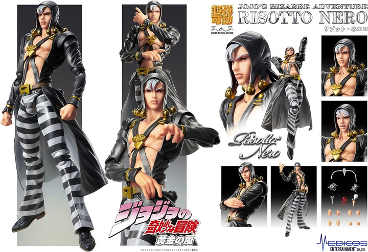 Medicos - JoJo's Bizarre Adventure Pt 5 Chozokado Risotto Nero Action Figure