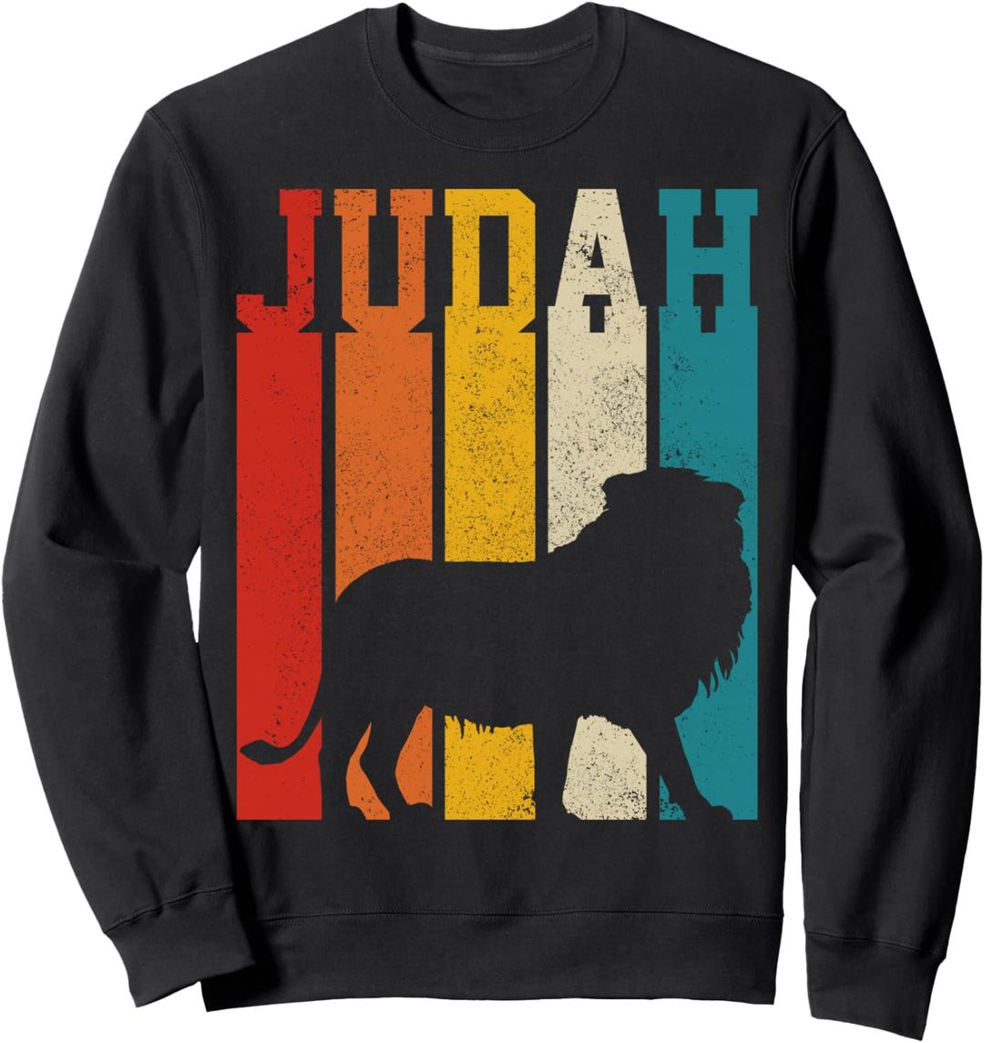 Lion Of Judah Rastafari Äthiopien Afrika Reggae Vintage Löwe Sweatshirt