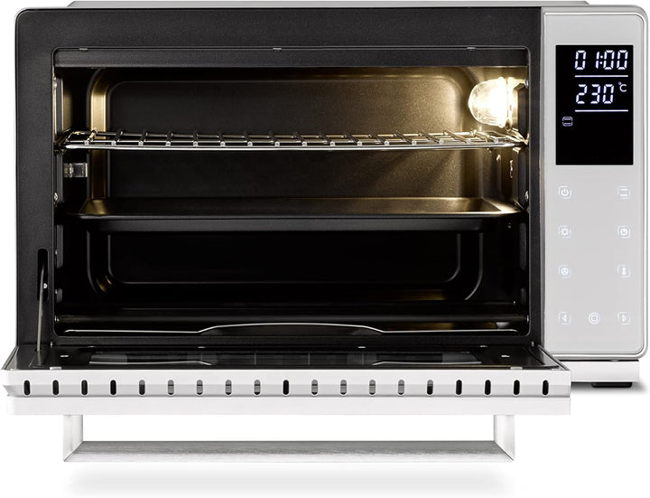 CASO Bake & Style 26 Touch - Design Backofen, ideal zum Backen, Braten, Aufbacken und Grillen, 9 Aut