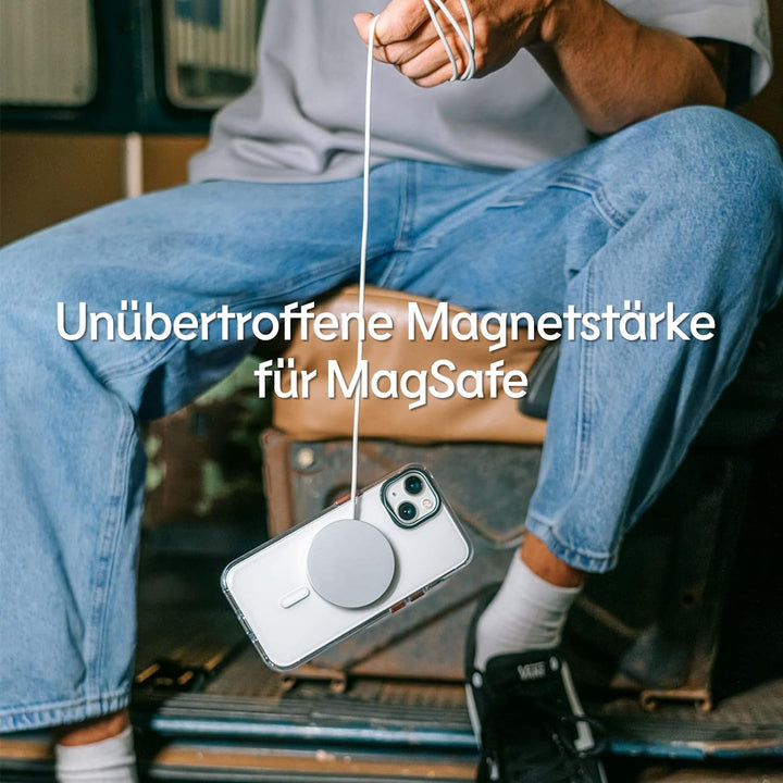 RhinoShield Modulares Case kompatibel mit MagSafe für [iPhone 14] | Mod NX - Überragender Magnet, In