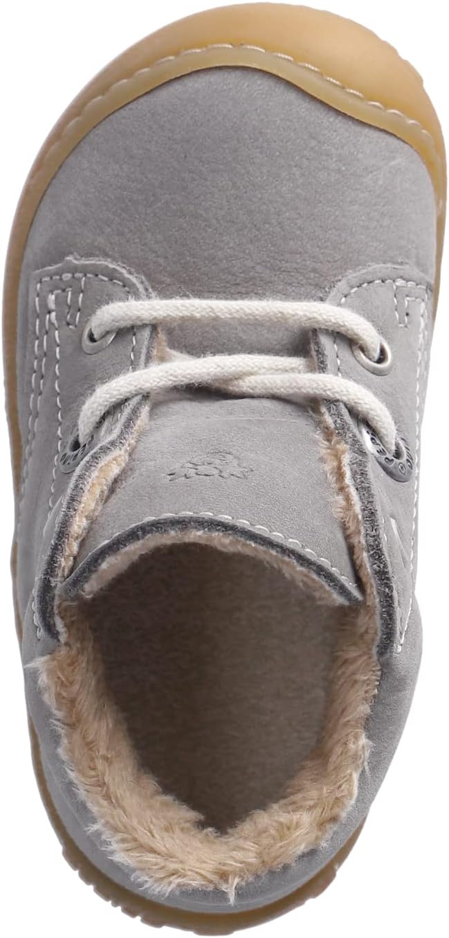 RICOSTA Mädchen und Jungen Lauflernschuhe CORANY, WMS:Mittel,terracare 25 EU Grau 450, 25 EU Grau 45