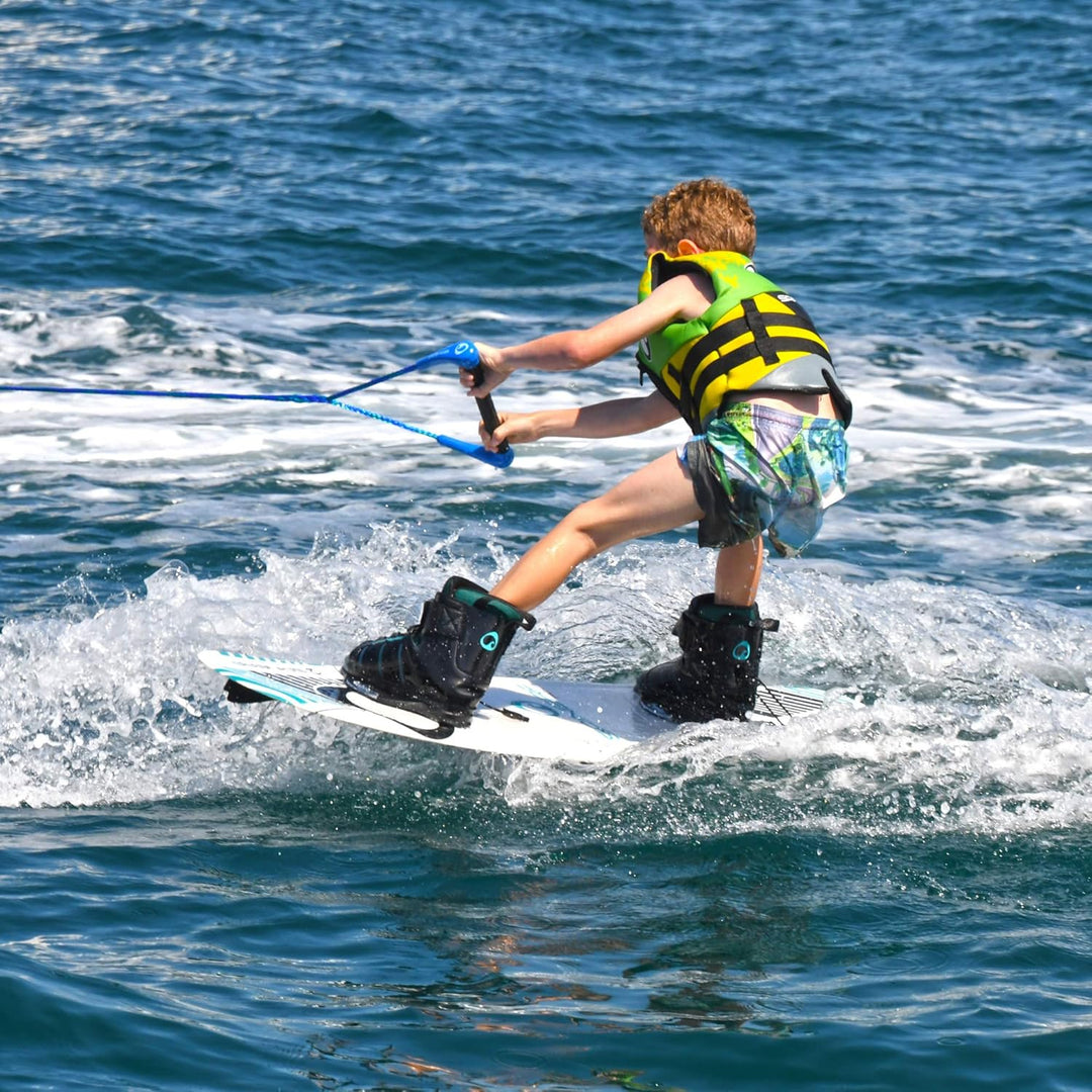 SPINERA Good Lines Wakeboard Set - Wakeboard mit 3 Stage Rocker und Einstellbarer Bindung