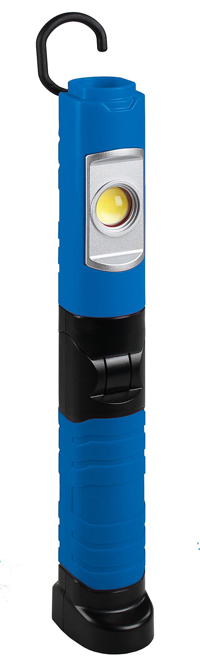 as - Schwabe 42808 LED AKKU-Handlampe. Arbeitsleuchte 3W COB+1W SMD EVO7, Blau