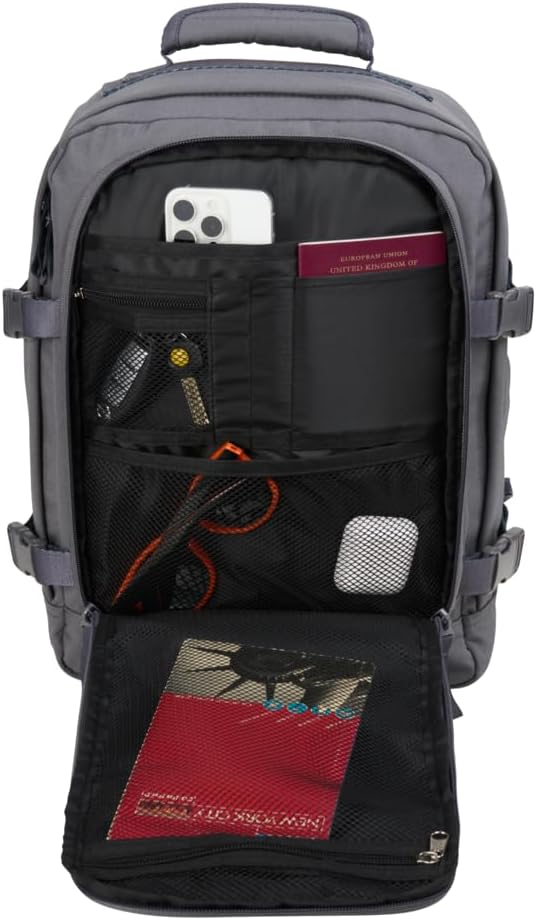 Cabin Max Metz 24L Handgepäck 40x30x20, Cabin Bag, Rucksack, Carry On, Fliegt Frei mit Ryanair, Wizz
