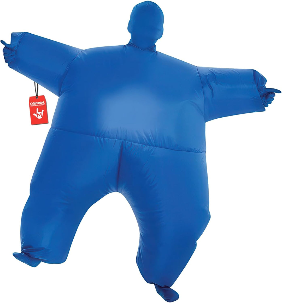 Morph Blaues Aufblasbares Kostüm für Kinder, Megamorph - Einheitsgrösse Blau Kinder, Blau Kinder