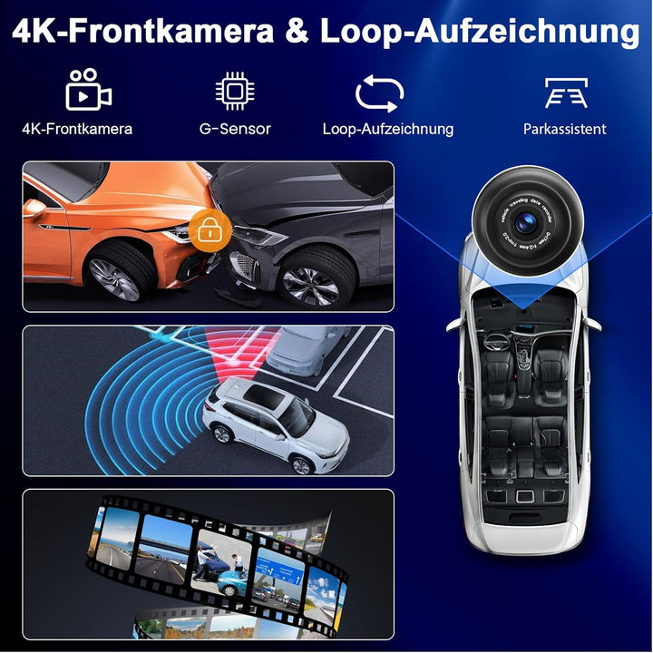 Tragbare CarPlay Display, Wireless Android Auto Monitor, IPS Touchscreen Bildschirm, Bluetooth-Freis