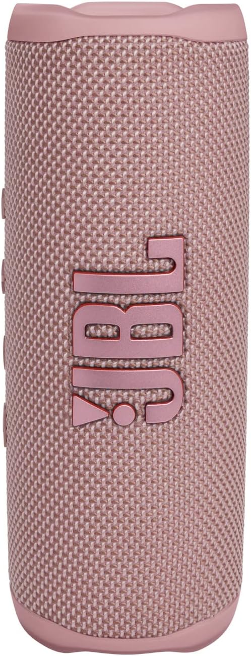 JBL Flip 6 Bluetooth Box in Pink – Wasserdichter, tragbarer Lautsprecher mit 2-Wege-Lautsprechersyst