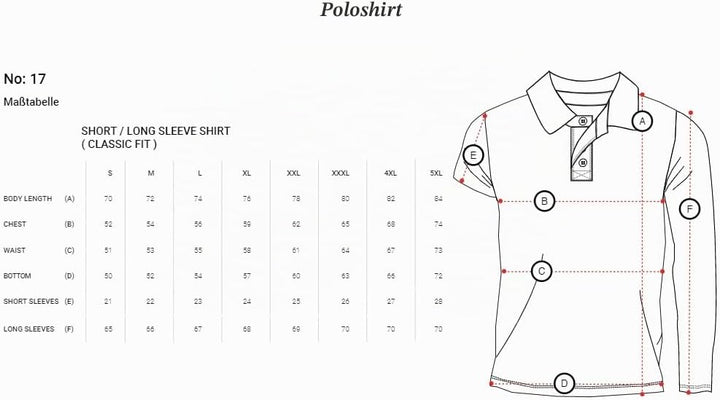 Carisma Casual Herren Poloshirt Kurzarm T-Shirt Regular Fit mit Hochwertigen Stickerei 4634 S Sachs,