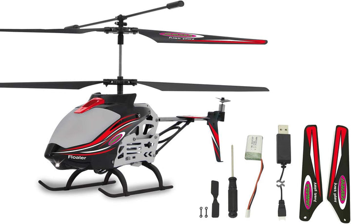 JAMARA 410145 - Floater Heli Altitude 2,4GHz 3,5 Kanal - automatische Höhenregulierung, Start- und L