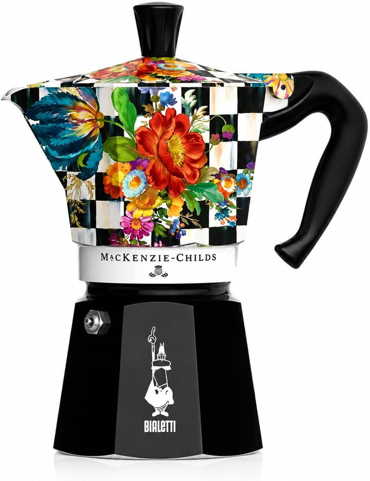 Bialetti Moka Express MacKenzie Limited Edition Quarterly Check (6 Tassen) 6 Tazze, 6 Tazze