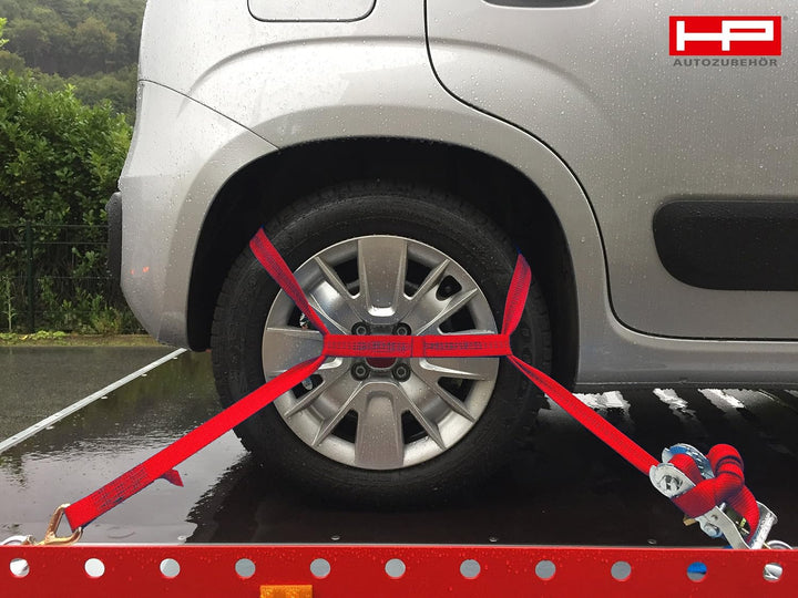 HP-Autozubehör 12329 Reifen Transportsicherung 2000kg Länge 3,50m 2000/4000 daN, Transportsicherung