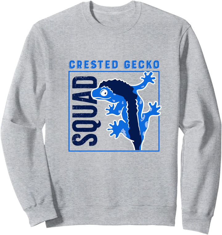 Exotische Tiere Geckos Niedliche Eidechse Kammgecko Sweatshirt