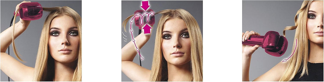 BaByliss C903PE Curl Secret Fashion Dark Pink, Dunkel Pink