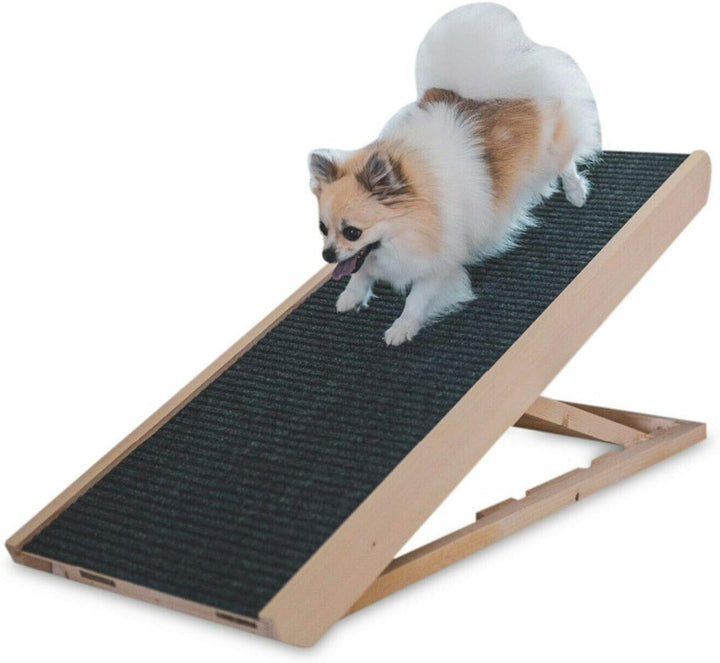 DayPlus Hunderampe Welpe Rampe Hundetreppe Hundeautorampe Kofferraumrampe für Haustiere, höhenverste