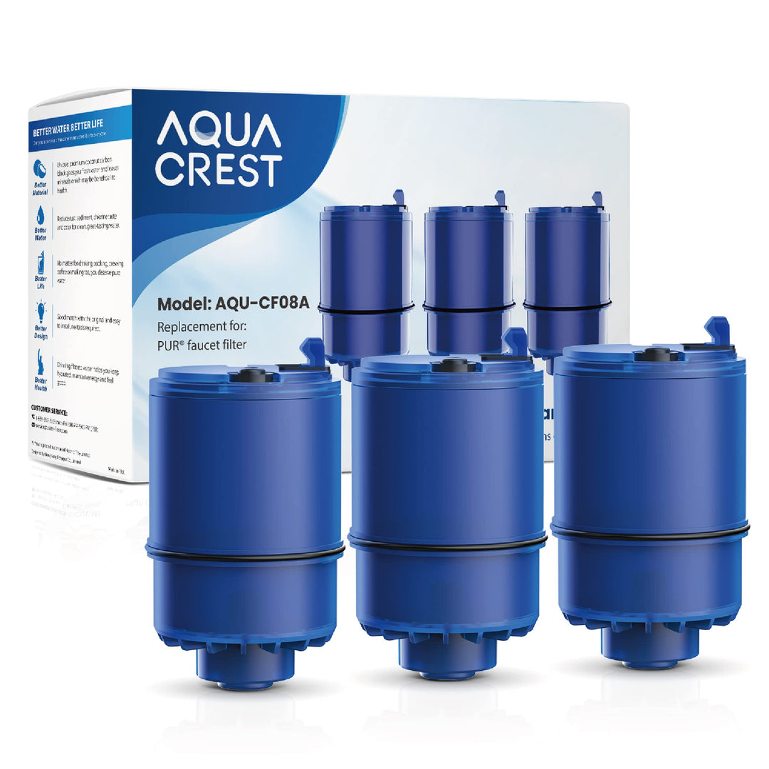 AQUA CREST F088 Replacement for Jura 7525, Krups F088 Coffee Water Filter (Package May Vary), Blau 3
