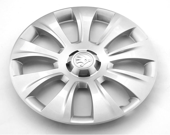 Skoda 565071457Z31 Radkappen (4 Stück) Radblenden 17 Zoll Borneo Radzierblenden *** 6.5Jx17 Stahlfel