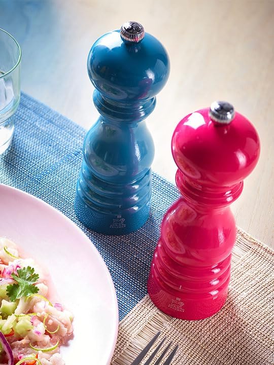 PEUGEOT - Salzmühle Paris u'Select 18 cm - ParisRama - 6 voreingestellte Mahlgrade - Aus PEFC-zertif