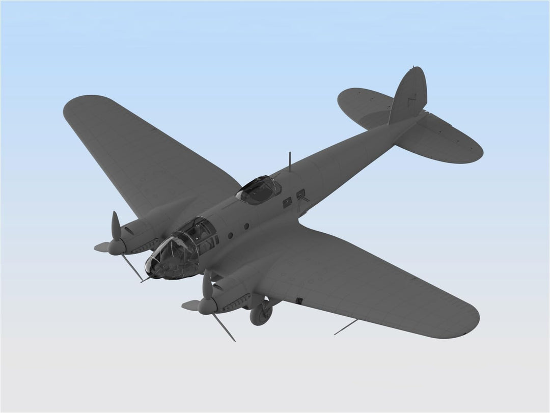 ICM Modellbausatz He 111H-16, WWII German Bomber