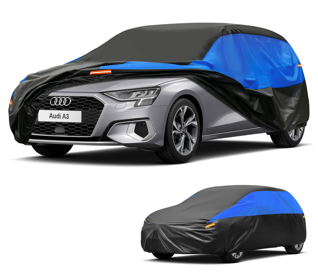 GUNHYI Autoabdeckung Wasserdicht Atmungsaktiv, Abdeckplane für Audi A3 S3 RS3 Sportback Hatchback, A