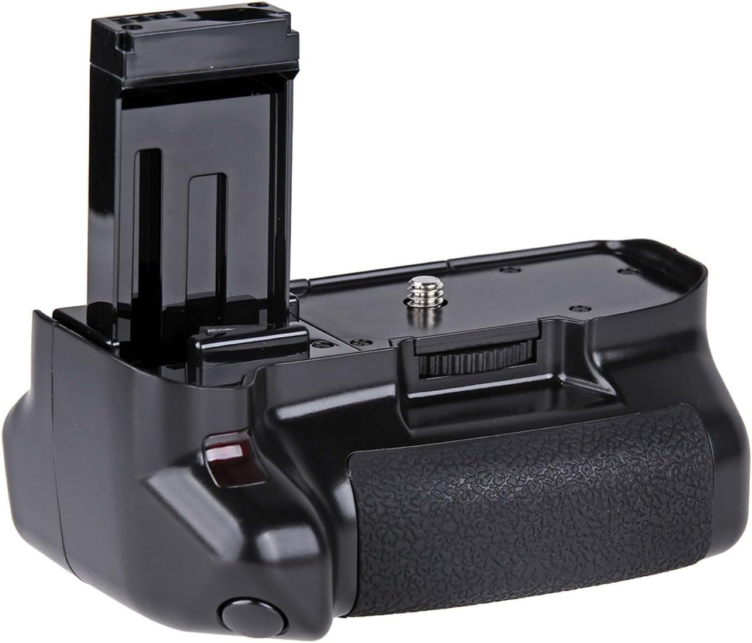 ayex Batteriegriff Kompatibel mit Canon EOS 100D Inkl. IR-Fernauslöser + 2 x LP-E12 Akku + 1 x USB D