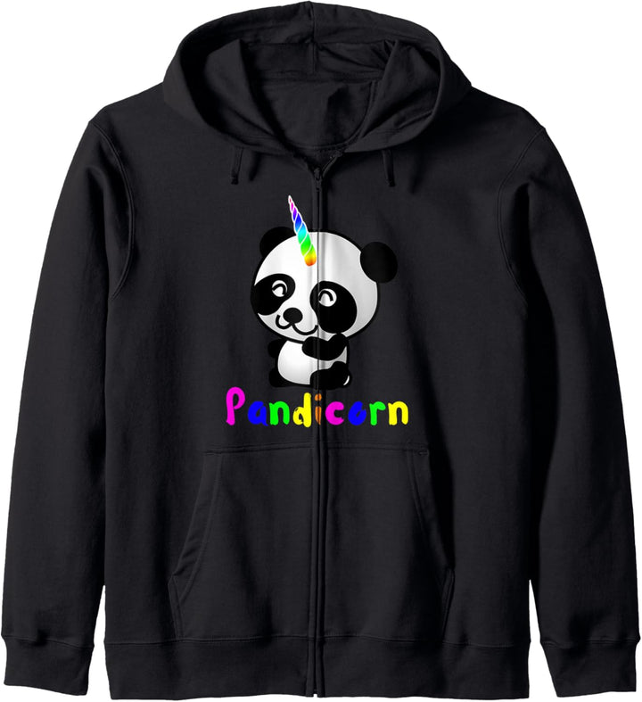Panda Corn - Cute Pandicorn Kapuzenjacke