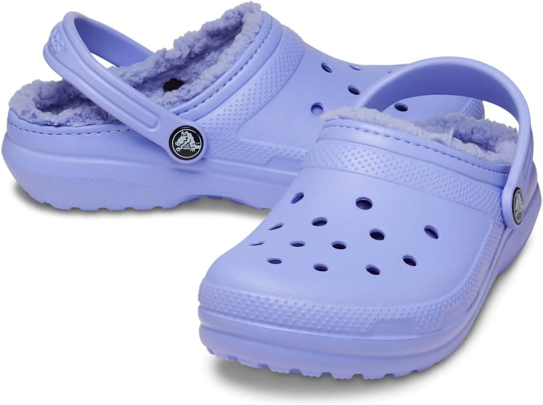 Crocs Unisex Kinder Classic Lined Clog K 20/21 EU Digital Violet, 20/21 EU Digital Violet