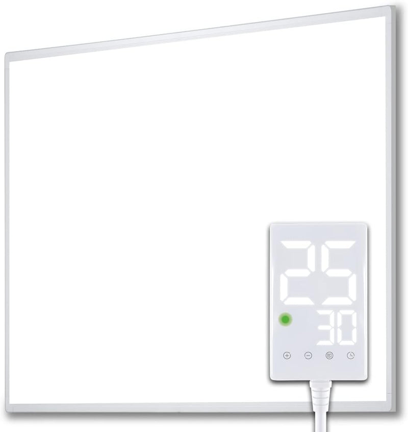 Heidenfeld Infrarotheizung HF-HP100 / 100-1 / 106 / 110 / 130 / Weiss - 300 - 1200 Watt - inkl. Ther