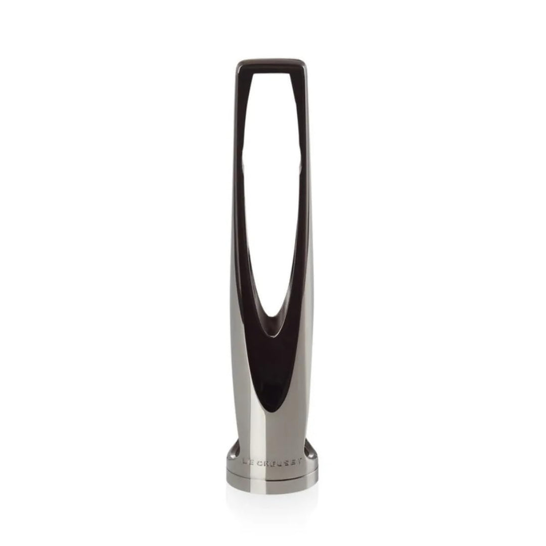 Le Creuset, Sekt-Öffner, Entkorken von Schaumweinflaschen, Black Metal, Zamak, SW-105S, 591390160006