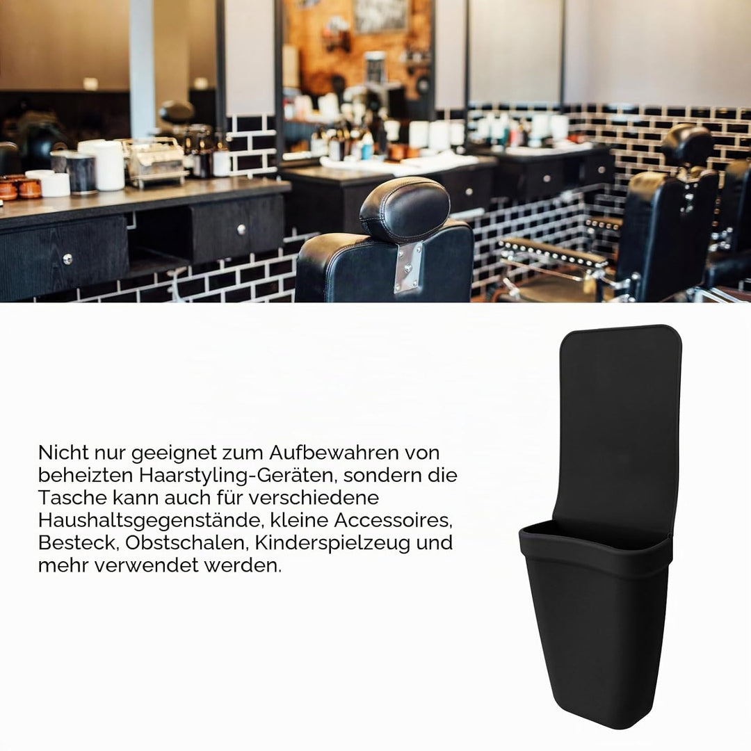 YUYTE Hitzebeständiger Silikon Mattenbeutel, Hitzebeständige Silikontasche Zum Schutz des Haarglätte