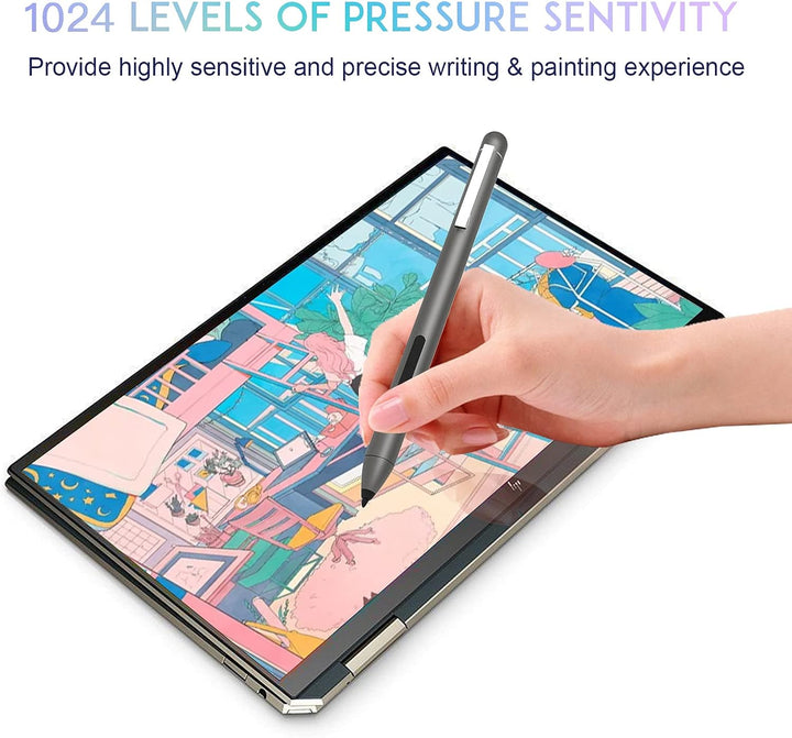 ANYQOO MPP Stylus Pen 1.51 mit 1024 Druckempfindlichkeit, Palm Rejection, AAAA-Batterie, Lange Akkul