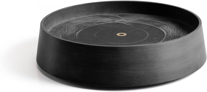 ECOPOTS Untersetzer rollbar für Blumentopf Oslo 35 dunkelgrau rund - Durchmesser innen 28 cm/aussen