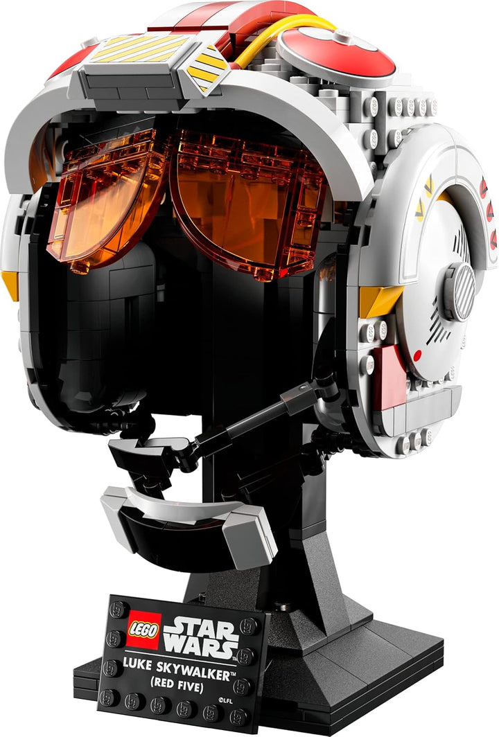 LEGO 75327 Star Wars Helm von Luke Skywalker (Rot Fünf) Modell, Sammlerstück und ein tolles Geschenk