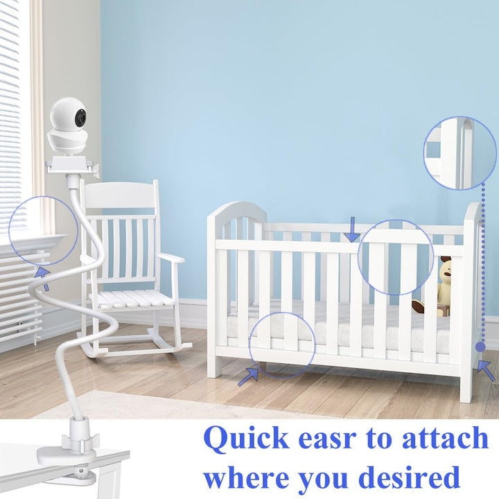 EYSAFT Babyphone Halterung für Babysense S2/V43 Baby Monitor (Keine Kamera) 33 Zoll für Babysense S2