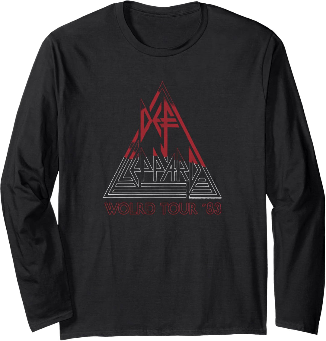 Def Leppard - Welttournee '83 Langarmshirt