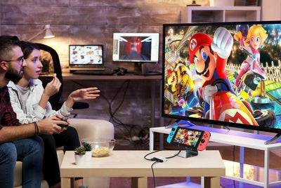 Switch Dock für Nintendo Switch/OLED, 3 in 1 Switch Portable Dock mit 4K HDMI, USB 3.0 Port, Type C