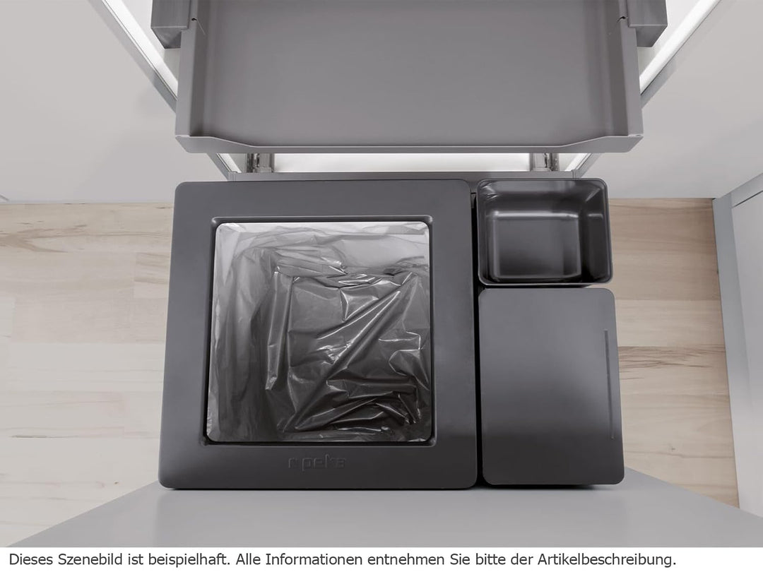PEKA Oeko Universal 40+6+1.2 Liter 200.1668.43 Einbau Abfallsammler Anthrazit
