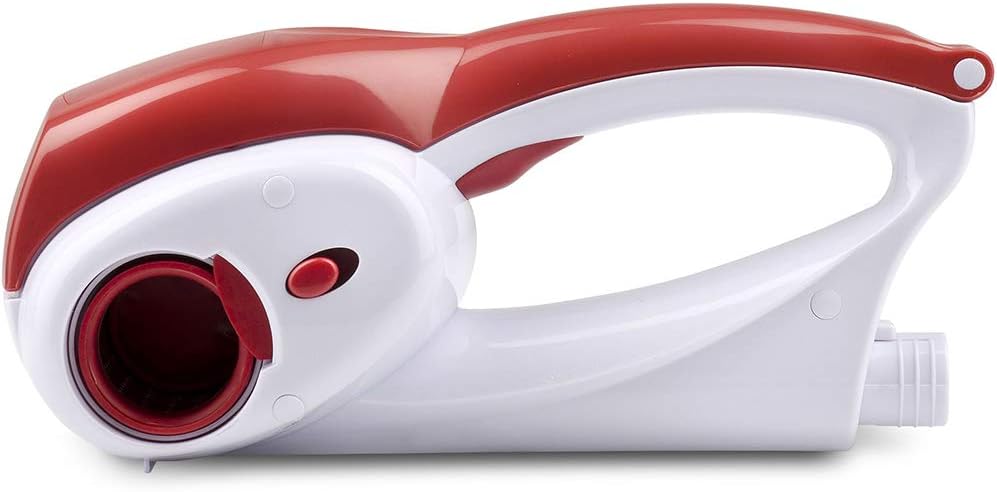 Girmi GT0201 GT02 Reibe, Edelstahlrollen, Weiss/Rot