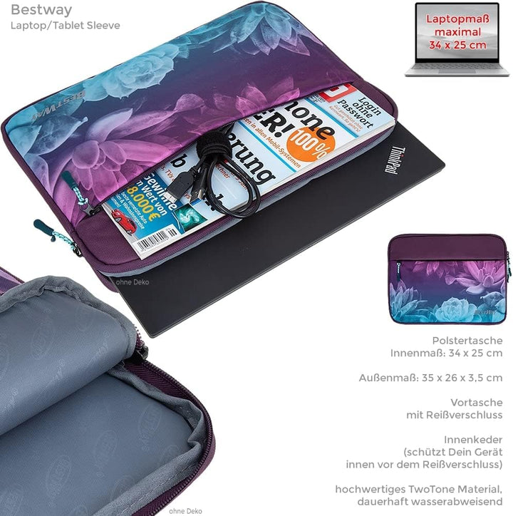 Bestway Schulrucksack 4 Teile Set Jungen Mädchen Evolution Packer Evo Schulmappe Rucksack Schultasch