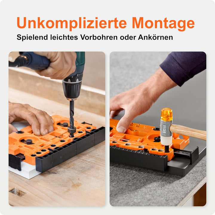 BLUM Universal-Bohrlehre ZML.0040.02, Kunststoff/Stahl