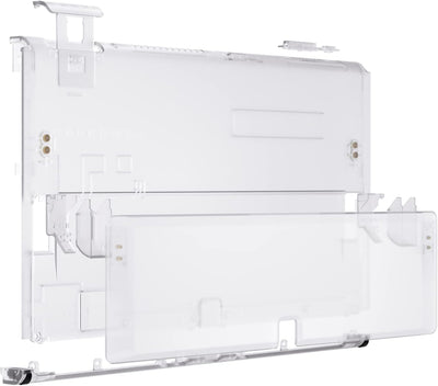eXtremeRate Backplate Case für Nintendo Switch OLED Console, DIY-Ersatz Rücken Hülle Gehäuse&Lautstä