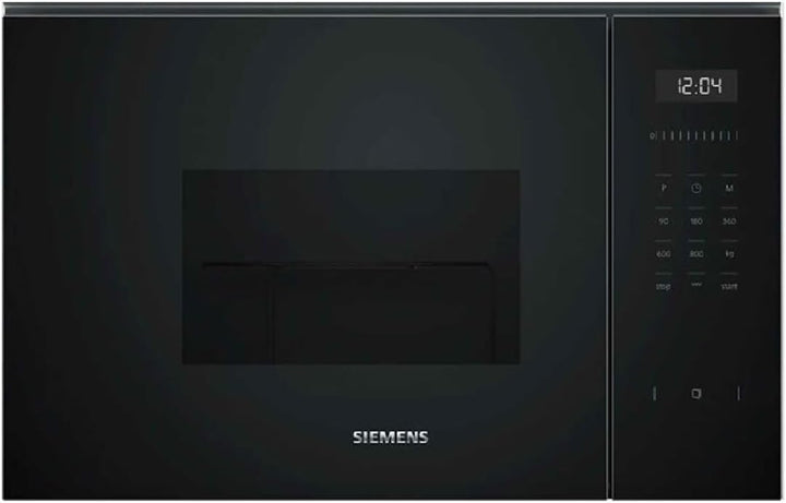 Siemens iQ500 Einbau-Mikrowelle, 59 x 38 cm, cookControl, humidClean, Grill, schwarz, BE525LMB1