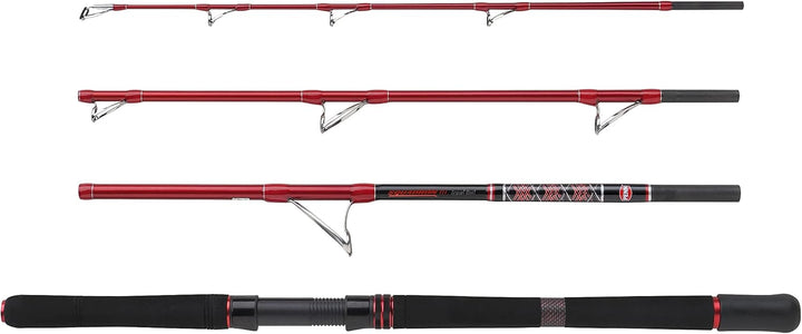 PENN Squadron III Reisebootrute, Spinnruten für Salzwasserangeln, High Modulus 24T Carbon Rohlinge,