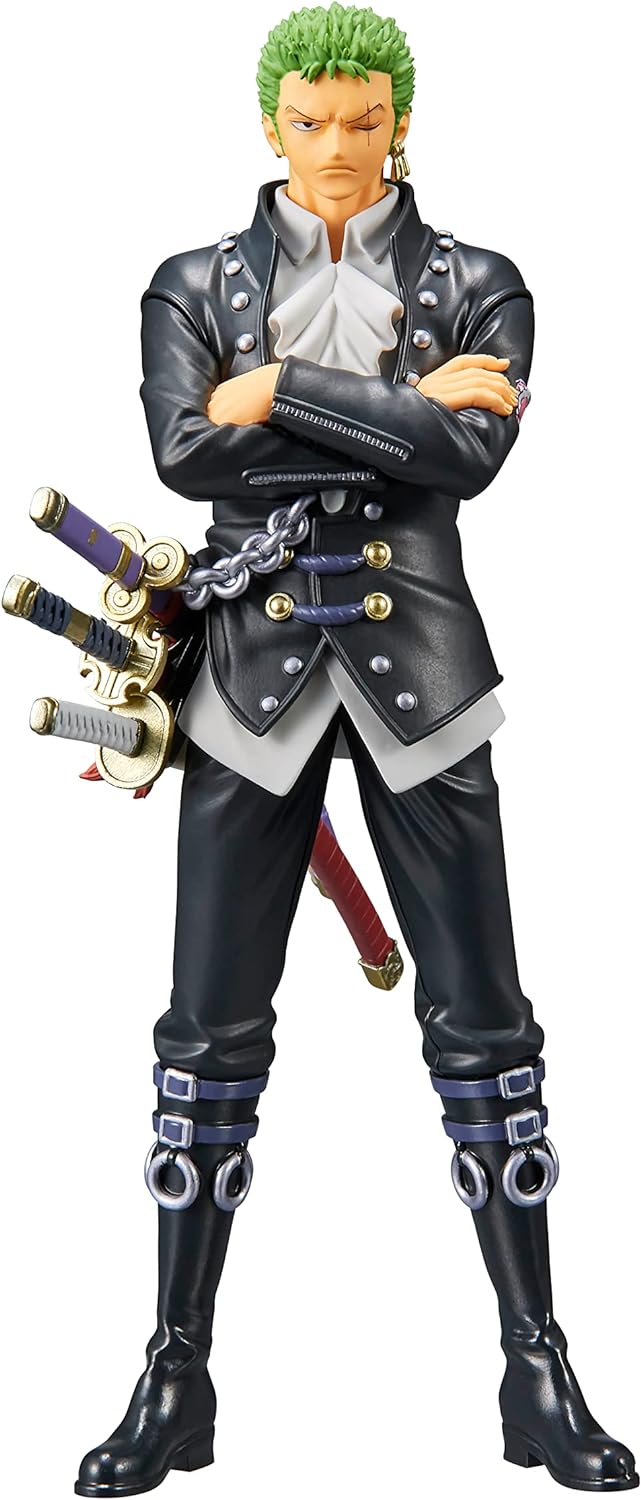 Banpresto One Piece DXF The Grandline Man Vol.3: Roronoa Zoro Statue (16cm) (18949)