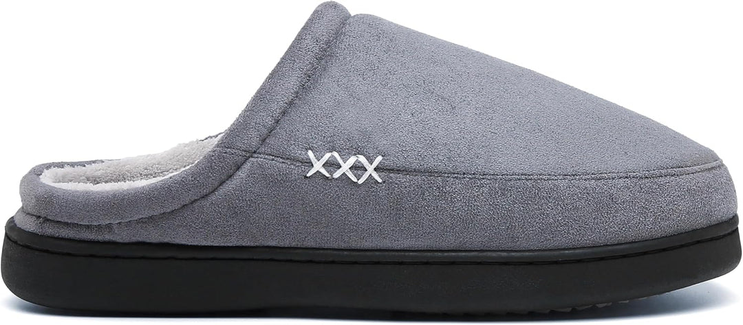 Mishansha Herren Damen Warme Hausschuhe Winter Memory Foam Plüsch Pantoffeln rutschfest Slippers,Gr.