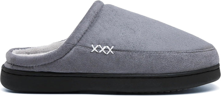 Mishansha Herren Damen Warme Hausschuhe Winter Memory Foam Plüsch Pantoffeln rutschfest Slippers,Gr.