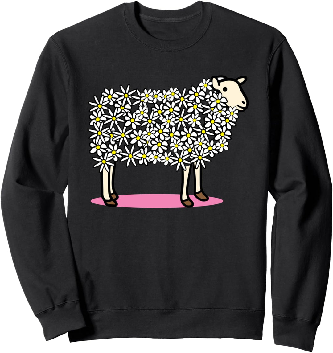 Sommerblumen I Schafe I Niedliche Tiere I Süsses Schaf Sweatshirt