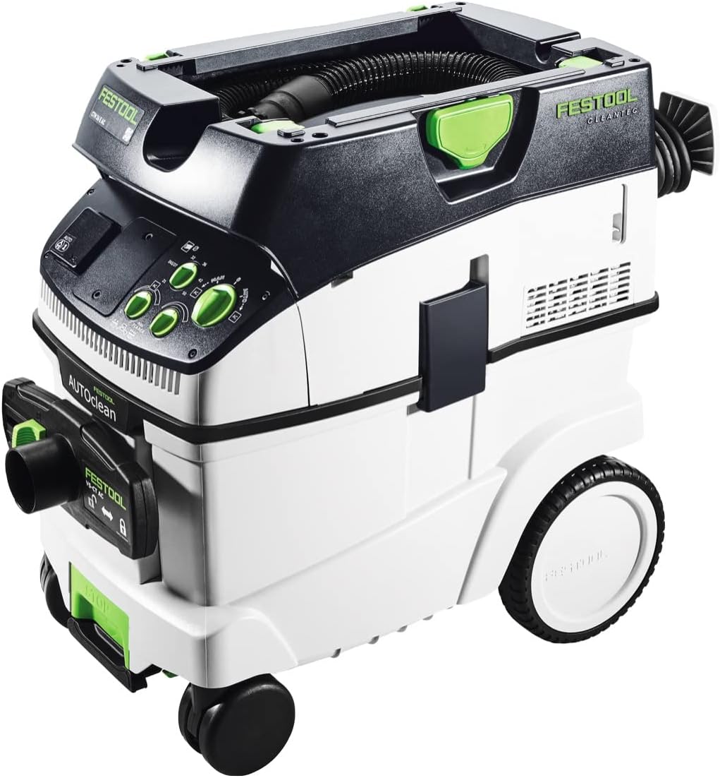Festool Absaugmobil CTM 36 E AC-LHS CLEANTEC (mit High Performance Hauptfilter, SELFCLEAN Filtersack