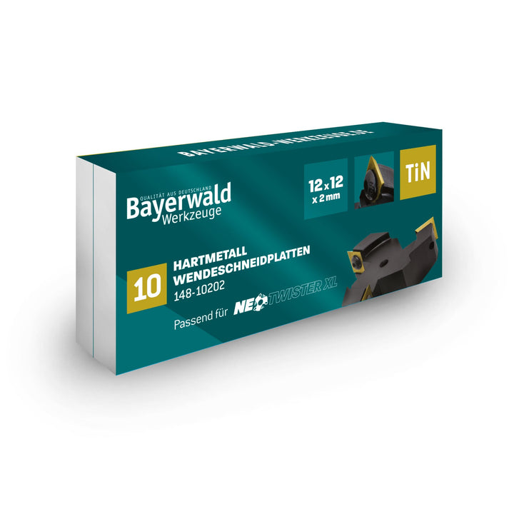 Bayerwald NeoTwister Planfräser für Oberfräse f. Holz - SchnittØ 60 mm/SchaftØ 12 mm - Planfräsen/Nu